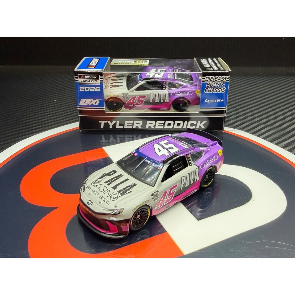 2026 Tyler Reddick 1:64 Pala Casino nascar Diecast